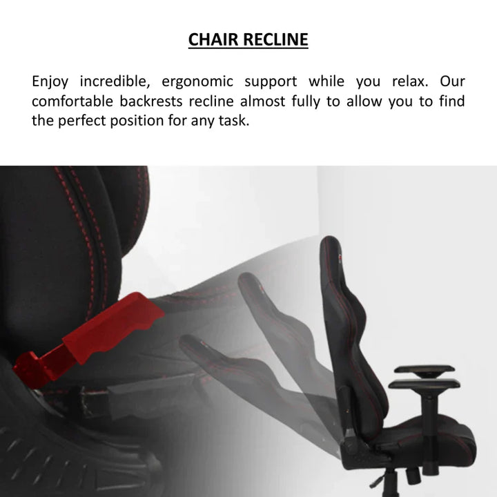 LEVIATHAN - RED GAMING CHAIR